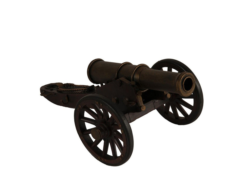 Metal Hand Painted Figurine - Dark Brown