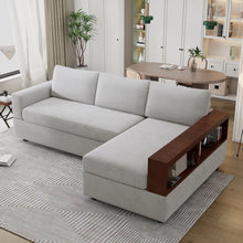 Load image into Gallery viewer, Sectional Sofa Upholstered Sofa Couch With Reversible Armrests For Living Room
