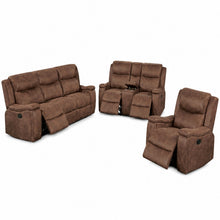 Load image into Gallery viewer, Modern Manual Motion Living Room Set &amp; Hidden Cup Holders
