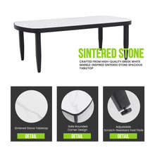 Load image into Gallery viewer, Outdoor Elegance Table, Rounded Corners
