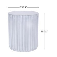 Load image into Gallery viewer, End Table, Outdoor - Light Blue
