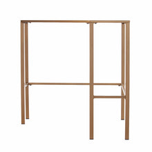Load image into Gallery viewer, Corner Writing Desk - Clear / Gold
