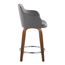 Load image into Gallery viewer, Boyne - Contemporary Fixed Height Counter Stool With Swivel With Round Footrest (Set of 2)
