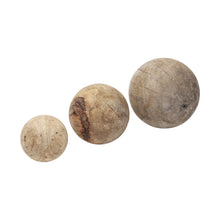 Load image into Gallery viewer, Wooden Spheres (Set of 3) - Brown
