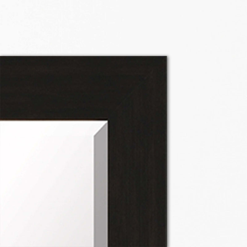 33" Accent Mirror - Dark Brown