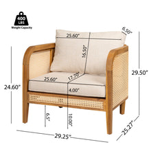 Load image into Gallery viewer, Kirkby - Bohemian Outdoor Patio Cushioned Arm Chair
