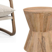 Load image into Gallery viewer, Set of Three Brown Solid Wood Round Solid Furniture Set
