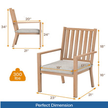 Load image into Gallery viewer, Patio Dining Chairs With Thick Cushions
