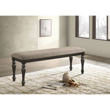 Load image into Gallery viewer, Kavita - Upholstered Dining Bench - Charcoal

