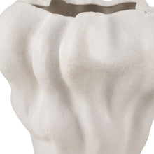 Load image into Gallery viewer, Abstract Sculptural Table Vase - Cream

