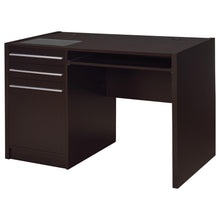 Load image into Gallery viewer, Maxim - 2 Drawer Computer Desk With Lift Top Storage And Power Outlet - Cappuccino
