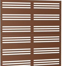 Load image into Gallery viewer, Three Panel Screen Room Divider (720121) - Brown
