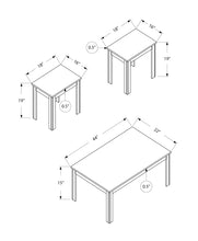 Load image into Gallery viewer, Table Set, Coffee, End, Side, Accent For Living Room, Transitional (Set of 3) - Oak
