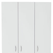 Load image into Gallery viewer, 71" Modern Three Door Two Drawer Combo Dresser - White
