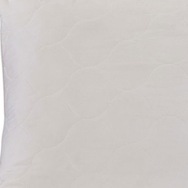 Cotton Latex Foam And Wool Hypoallergenic Bed Pillow - Standard