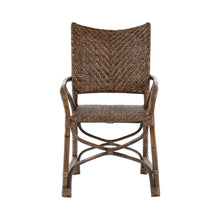 Load image into Gallery viewer, Open Back Dining Arm Chairs (Set of 2) - Brown
