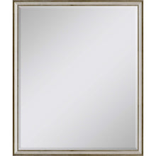 Load image into Gallery viewer, 30" Wood Accent Mirror - Silver

