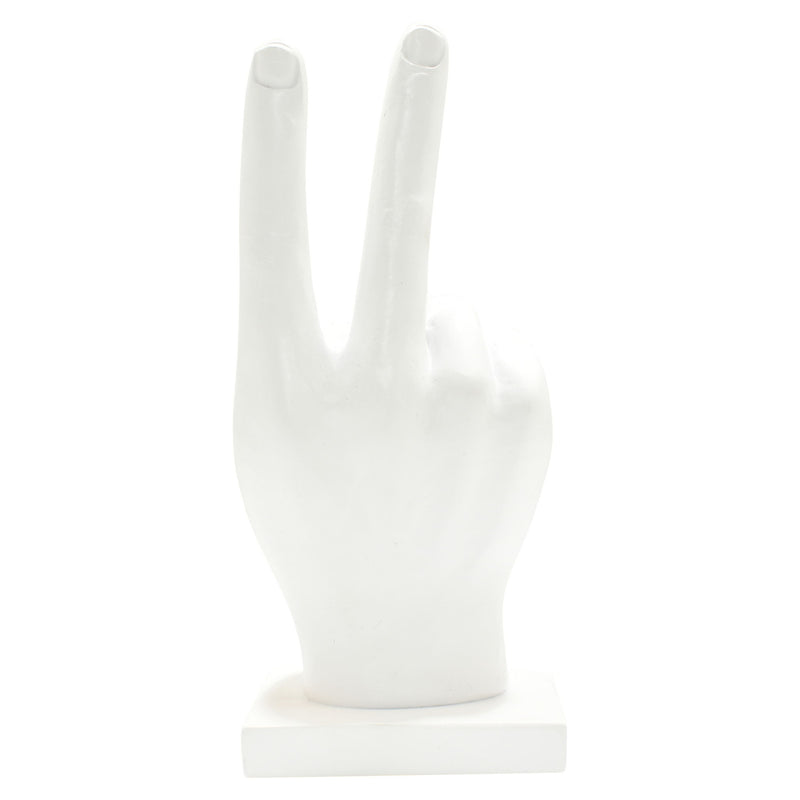 Hand Tabletop Sculpture (568393) - White