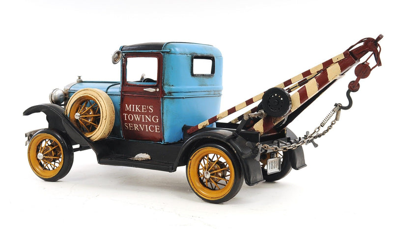 Hand Painted Model Car - Blue / Black