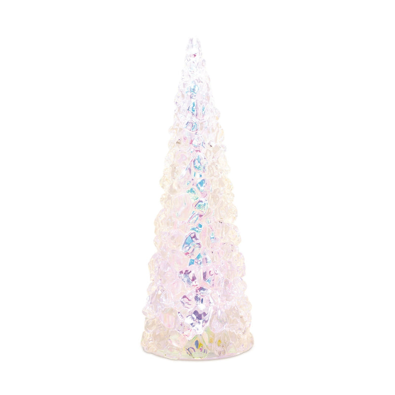 Plastic Trees Tabletop Sculpture With LED (633897) - White / Blue / Pink