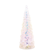 Load image into Gallery viewer, Plastic Trees Tabletop Sculpture With LED (633897) - White / Blue / Pink
