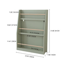 Load image into Gallery viewer, 3 Tier Book Shelf, Compact Storage For Bedrooms
