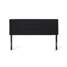 Load image into Gallery viewer, Marakesh - Contemporary Fabric Upholstered King / California King Headboard - Black
