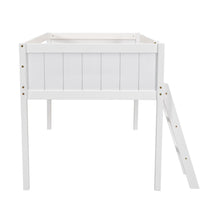 Load image into Gallery viewer, Low Loft Bed With Adjustable Ladder
