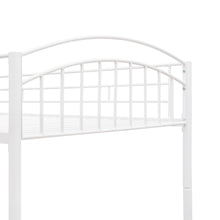 Load image into Gallery viewer, Twin Over Twin Metal Bunk Bed,Divided into Two Beds(White){OLD SKU:MF280424AAK}
