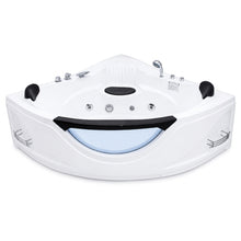 Load image into Gallery viewer, Xavier - Corner Double Massage Bathtub - Milk White
