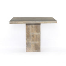 Load image into Gallery viewer, 42" Square Solid Wood Pedestal Base Dining Table - Natural
