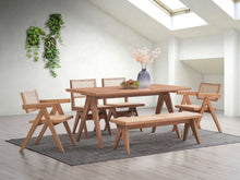 Load image into Gallery viewer, Valentina - 6 Pieces Patio Furniture Set - Rattan / Natural
