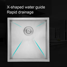 Load image into Gallery viewer, Modern Style Undermount Sink With Stainless Steel, Deep Single Bowl
