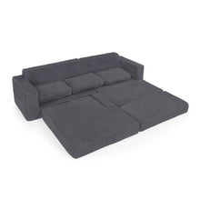 Load image into Gallery viewer, Modern Minimalist L Shape Modular Sectional Sofa, Couch
