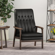 Load image into Gallery viewer, Mid Century Modern Upholstered Accent Chair
