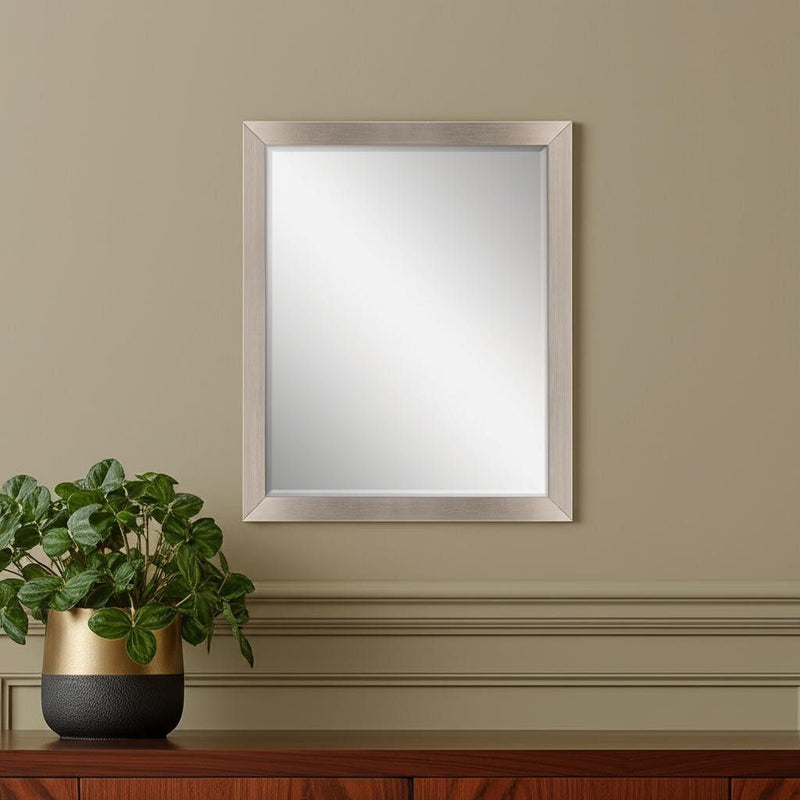32" Accent Mirror - Silver