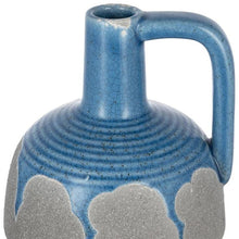 Load image into Gallery viewer, Urn Jug Vase (574208) - Blue / Gray
