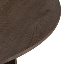Load image into Gallery viewer, 60" Natural Solid Wood Pedestal Base Round Top Dining Table

