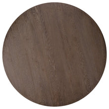 Load image into Gallery viewer, 48" Natural Solid Wood Pedestal Base Round Top Dining Table
