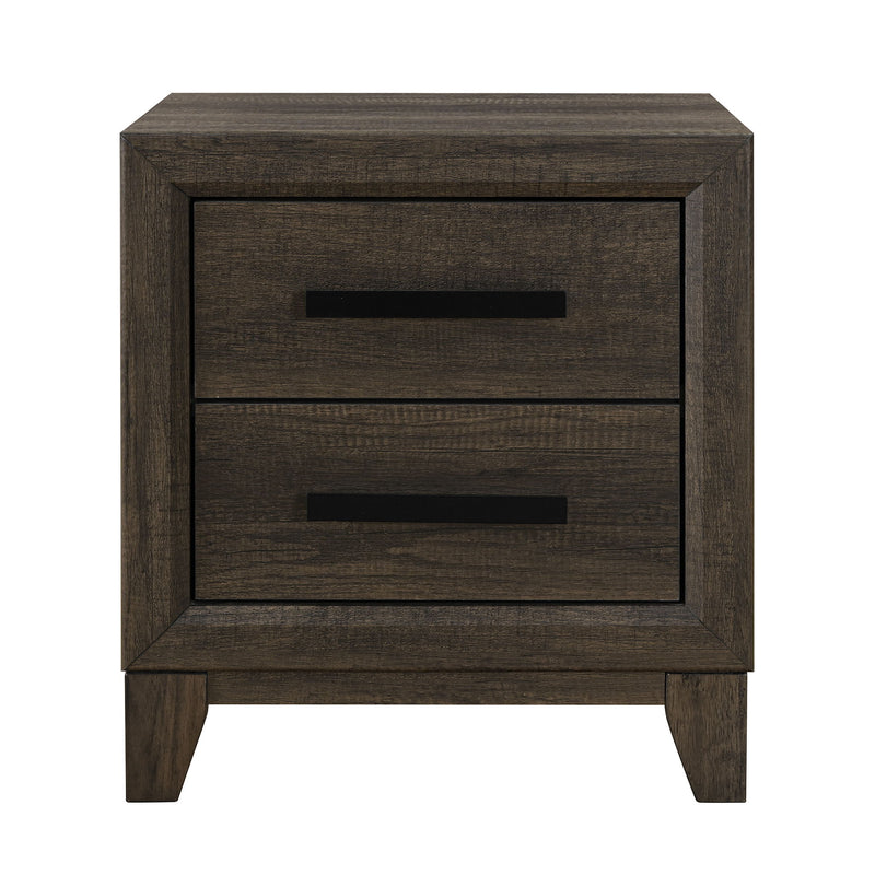 Harry - Nightstand With 2 Drawers - Brown