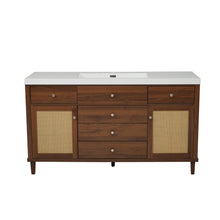 Load image into Gallery viewer, Bathroom Vanity With Sink, 5 Legs, Soft Close Drawers
