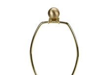 Load image into Gallery viewer, Ceramic Urn Table Lamp With Cream Empire Shade - Gold And White
