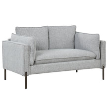 Load image into Gallery viewer, 2 Piece Sofa Sets Modern Linen Fabric Upholstered  Loveseat and 3 Seat Couch Set Furniture for Different Spaces,Living Room,Apartment(2+3 seat)
