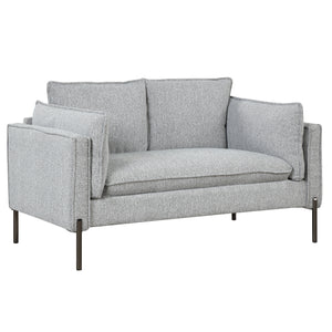 2 Piece Sofa Sets Modern Linen Fabric Upholstered  Loveseat and 3 Seat Couch Set Furniture for Different Spaces,Living Room,Apartment(2+3 seat)