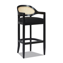 Load image into Gallery viewer, Americana - Mid-Century Modern Cane Back Counter Stool
