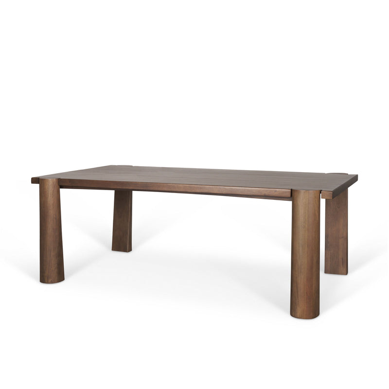Solid Wood Dining Table (727890) - Brown