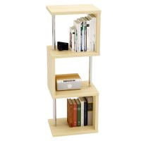 Load image into Gallery viewer, Three Tier Corner Bookcase - Cream
