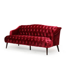 Load image into Gallery viewer, Comfy 3 Seat Sofa With Wooden Legs, For Living Room And Study
