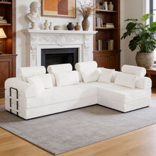 Load image into Gallery viewer, Modern L-Shape Modular Sectional Sofa, Compressed Design
