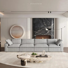 Load image into Gallery viewer, 160" Blend Modular Sofa - Light Gray

